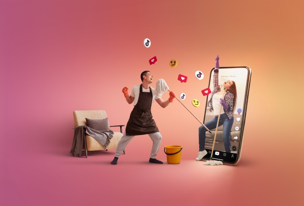 High Angle Woman Holding Smartphone (1) (1)